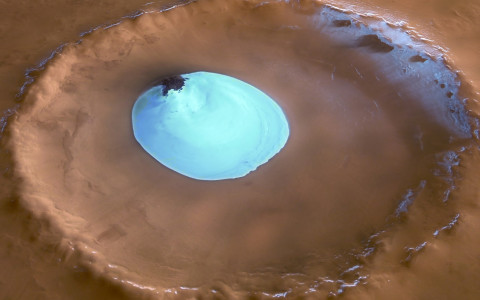 Crater congelado