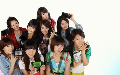 Girls Generation con aparatos