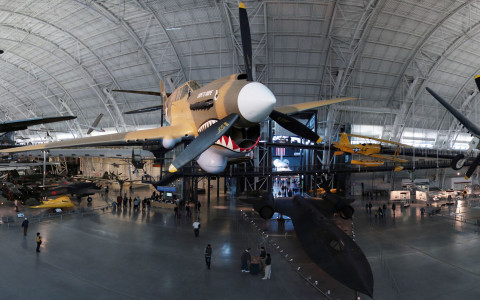 Aeronaves en museo