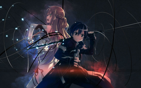 Asuna y Kirito - Sword Art Online