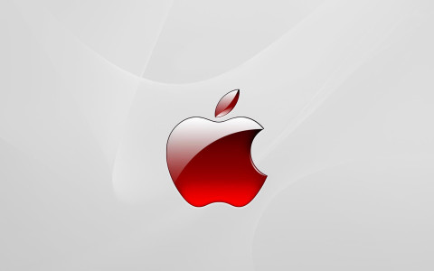 Logo Apple Rojo