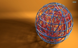 Esfera de Hilos 3D