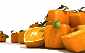 Naranjas cuadradas