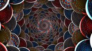 Abismo de fractal de bolas