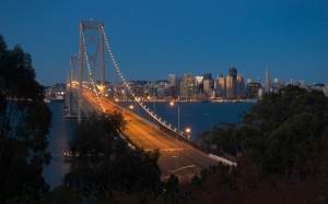 Puente en la bahia de San Francisco