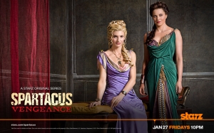 Ilithyia y Lucretia - Spartacus: Vengeance